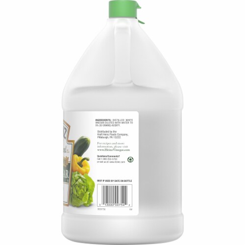 Heinz All Natural Distilled White Vinegar with 5% Acidity Perspective: top