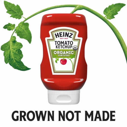 Heinz Organic Tomato Ketchup Perspective: top