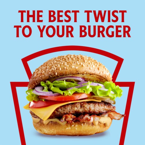 Heinz Kranch Ketchup & Ranch Sauce Perspective: top