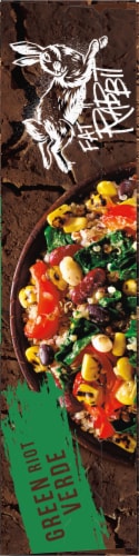 Fat Rabbit Green Riot Verde Frozen Meal Perspective: top