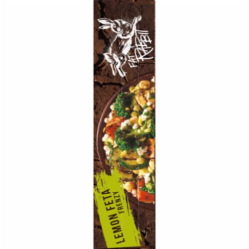 Fat Rabbit Lemon Feta Frenzy Frozen Meal Perspective: top