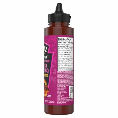 Heinz Flavor Tour Korean Inspired Sweet & Tangy BBQ Sauce, Bottle Perspective: top