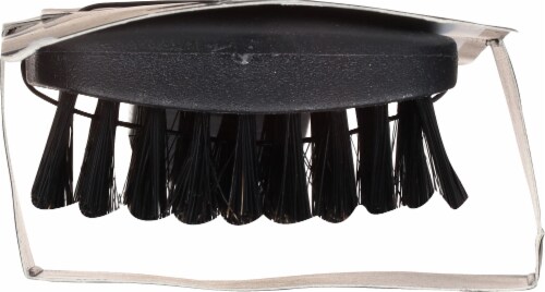 Ace Boar Bristles Club Brush - Black Perspective: top