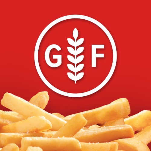 Ore-Ida Crispy Straight-Cut Fries French Fried Potatoes Perspective: top