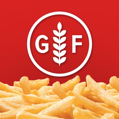 Ore-Ida Golden Shoestrings French Fries Fried Frozen Potatoes Perspective: top