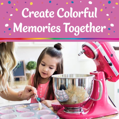 Pillsbury Funfetti Strawberry Cake Mix with Candy Bits Perspective: top