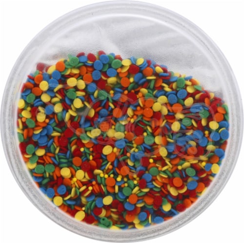 Pillsbury Funfetti® Confetti Chocolate Fudge Frosting Perspective: top