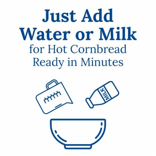 Martha White Cotton Country Buttermilk Cornbread Mix Perspective: top