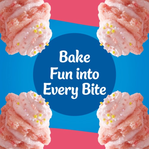 Pillsbury Moist Supreme Premium Strawberry Cake Mix Perspective: top