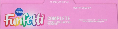 Pillsbury Unicorn Funfetti® Pancake Mix Perspective: top