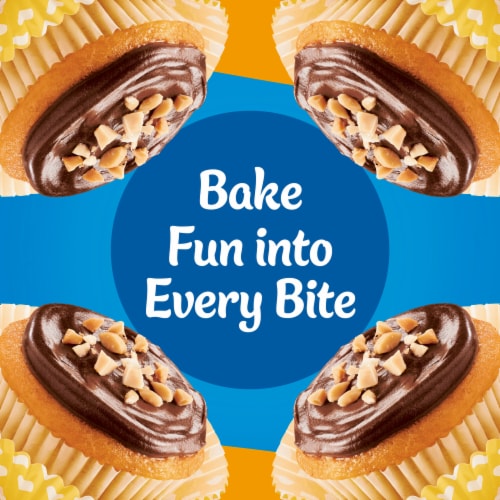 Pillsbury Moist Supreme Golden Butter Cake Mix, 15.25 oz Box Perspective: top