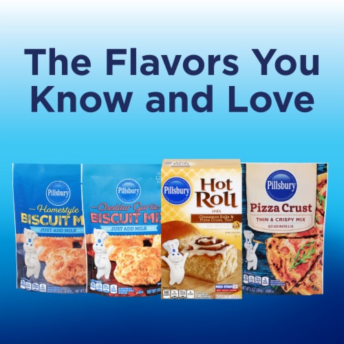 Pillsbury Hot Roll Baking Mix Perspective: top