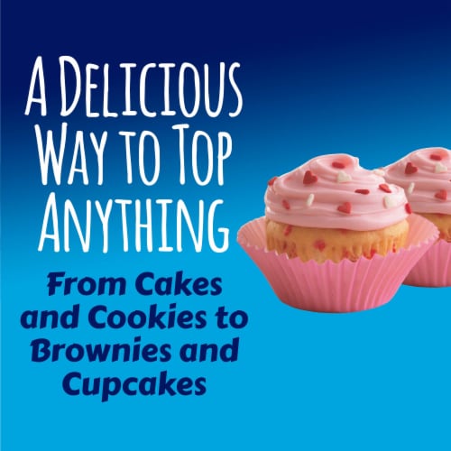 Pillsbury Funfetti® Valentine's Day Vanilla Frosting Perspective: top