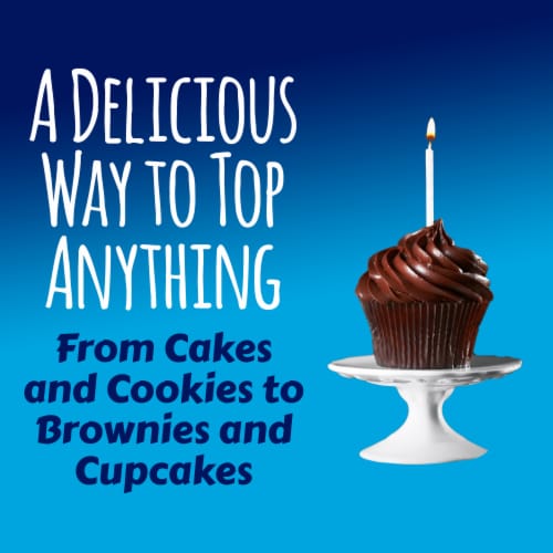 Pillsbury Creamy Supreme Chocolate Frosting Perspective: top