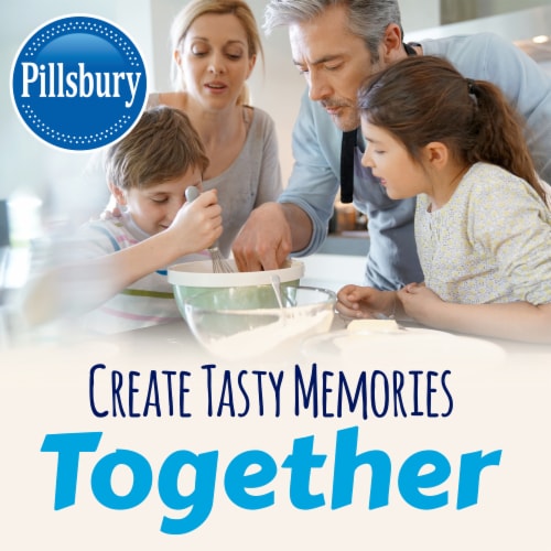 Pillsbury Fluffy Frost Vanilla Marshmallow Flavored Frosting Perspective: top