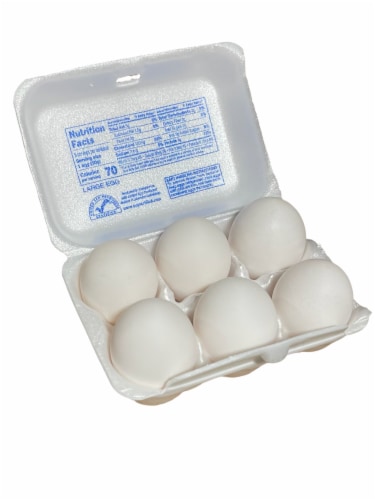 S&R Egg Farm Large White Eggs Perspective: top