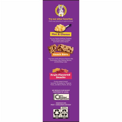 Annie's Organic Cheddar Squares Baked Cracker Snacks Perspective: top