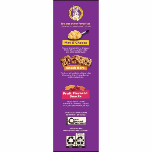 Annie's Cheddar Squares Organic Cheese Crackers Perspective: top