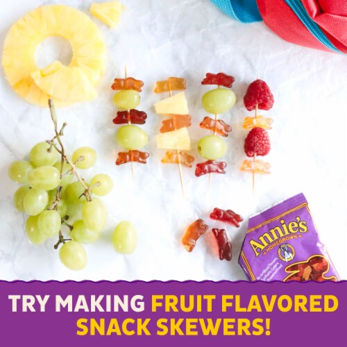Annie's Organic Bunny Fruit Snacks Gluten Free Variety Pack Perspective: top