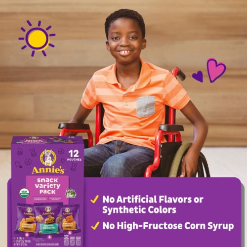 Annie's Organic Snack Variety Pack Perspective: top