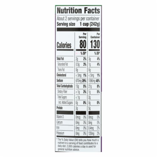 Annie's™ Organic Bunny Pasta & Chicken Broth Soup Perspective: top