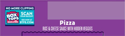 Annie's™ Pizza Flavored Cheesy Rice with Hidden Veggies Perspective: top