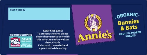 Annie's™ Organic Bunnies & Bats Berry Patch Fruit Snacks Perspective: top