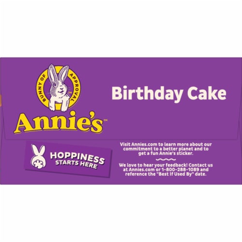 Annie's™ Organic Whole Grain Birthday Cake Frozen Waffles Perspective: top