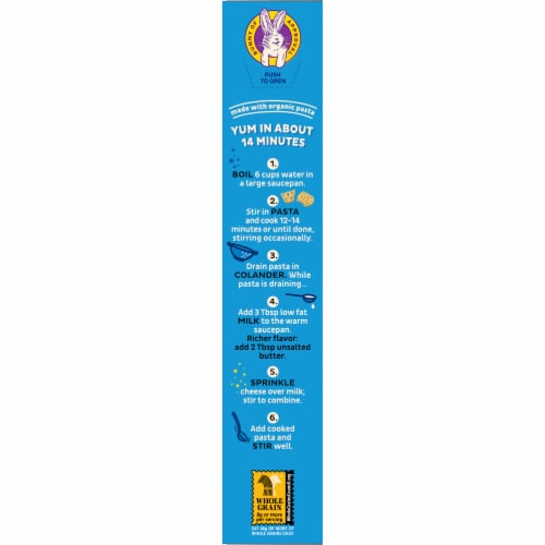 Annie's Disney Moana Pasta and Cheddar Macaroni and Cheese Perspective: top