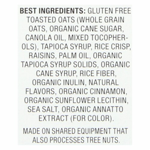 Annie's Oatmeal Cookie Chewy Granola bars Perspective: top