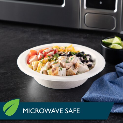 Hefty® EcoSave™ Compostable Bowls Perspective: top