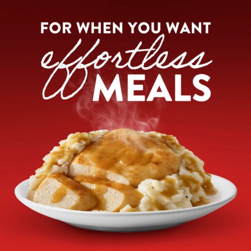 Stouffer's Baked Chicken Frozen Meal Perspective: top