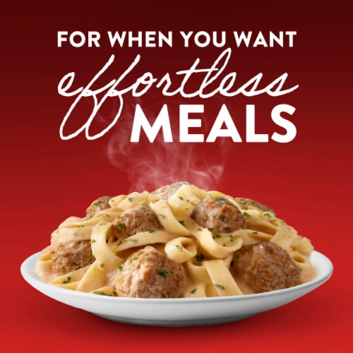 Stouffer's® Swedish Meatballs Frozen Meal Perspective: top