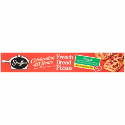 Stouffer's® Deluxe French Bread Frozen Pizza Perspective: top