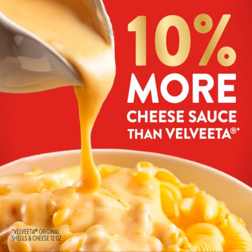 Stouffer’s Supreme Shells and Cheese Cheddar Cheese Boxed Mac & Cheese Dinner Kit Perspective: top