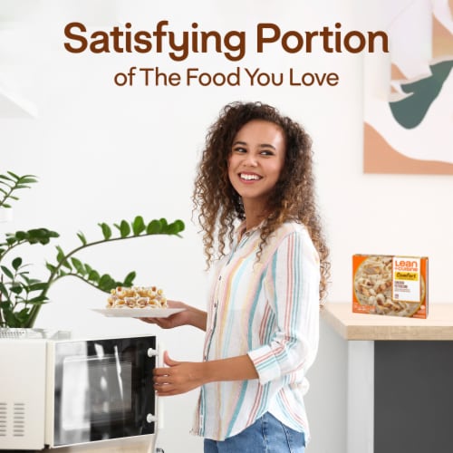 Lean Cuisine® Favorites Chicken Fettuccini Frozen Meal Perspective: top