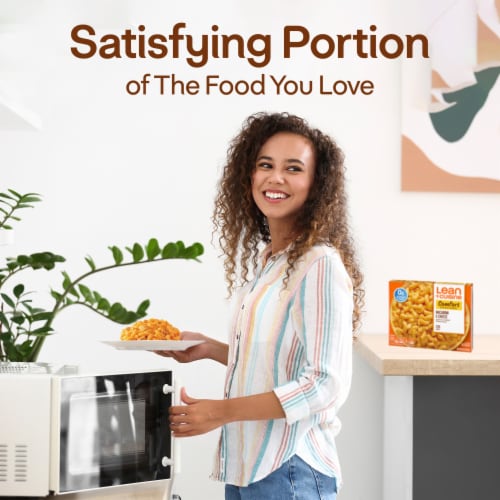 Lean Cuisine® Comfort Cravings Macaroni & Cheese Frozen Meal Perspective: top
