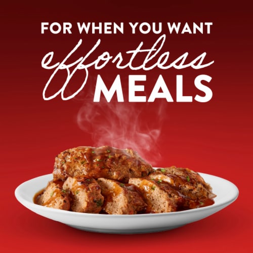 Stouffer's® Family Size Meatloaf Frozen Meal Perspective: top