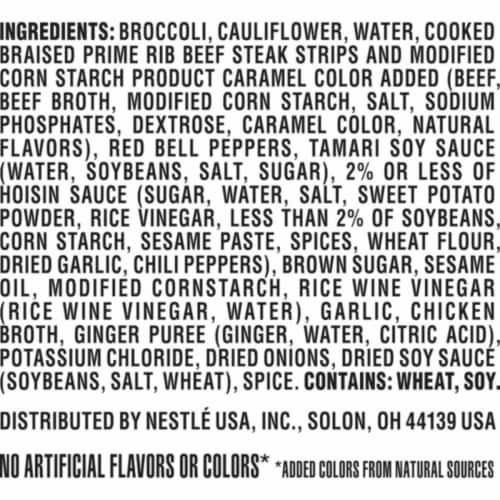 Life Cuisine Riced Cauliflower Beef with Broccoli Bowl Frozen Meal Perspective: top