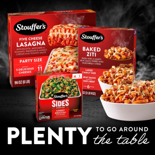 Stouffer’s Baked Ziti Large Family Size Frozen Pasta Frozen Dinners Perspective: top