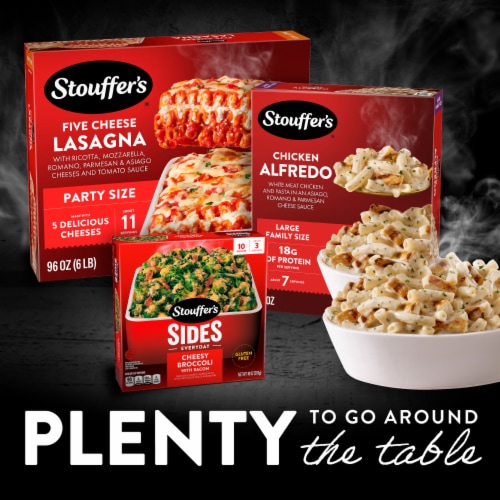 Stouffer's Large Family Size Chicken Alfredo Frozen Meal Perspective: top