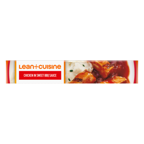 Lean Cuisine® Features Chicken in Sweet BBQ Sauce Frozen Meal Perspective: top