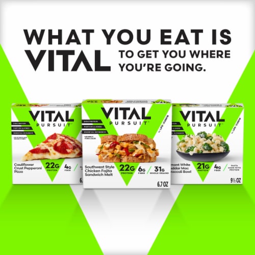 Vital Pursuit Grilled Chicken Chipotle Bowl High Protein Portion Aligned Meal Perspective: top