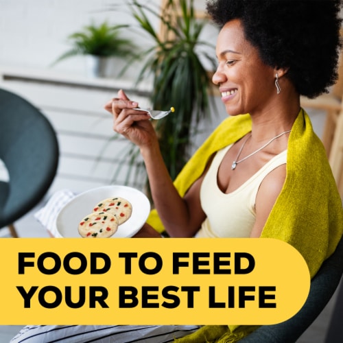 Life Cuisine Tomato & Spinach Egg White Egg Bites Frozen Meal Perspective: top