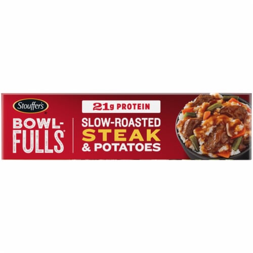 Stouffer's® Bowl-Fulls® Slow-Roasted Steak & Potatoes Frozen Meal Perspective: top