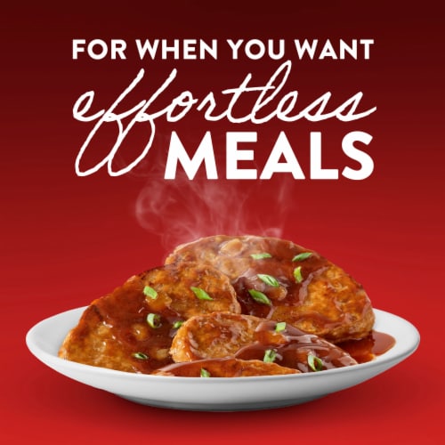 Stouffer’s Salisbury Steak Family Size Frozen Salisbury Steak Easy Family Frozen Dinners Perspective: top