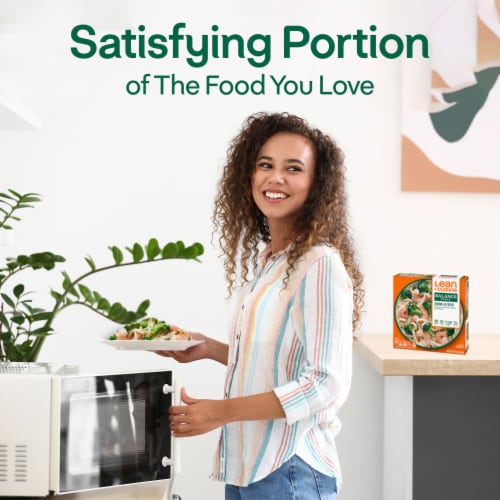 Lean Cuisine® Bowls Shrimp Alfredo Frozen Meal Perspective: top