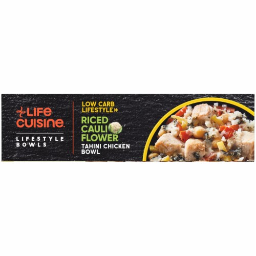 Life Cuisine™ Riced Cauliflower Tahini Chicken Bowl Frozen Meal Perspective: top