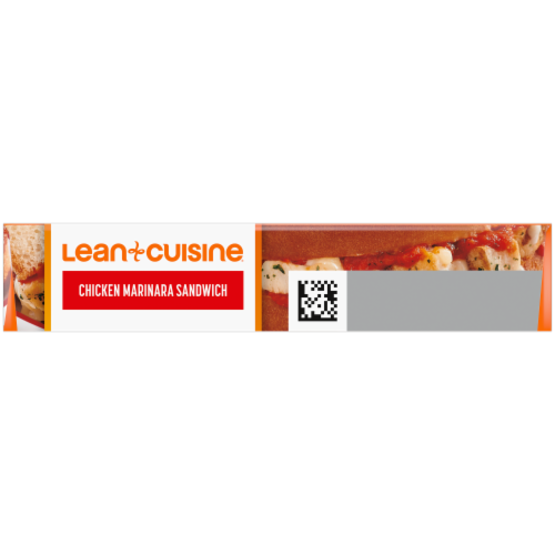 Lean Cuisine® Protein Kick Chicken Marinara Sandwich Frozen Meal Perspective: top