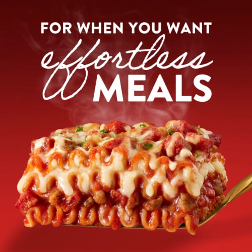 Stouffer's® Family Size Meat Lovers Lasagna Frozen Meal Perspective: top